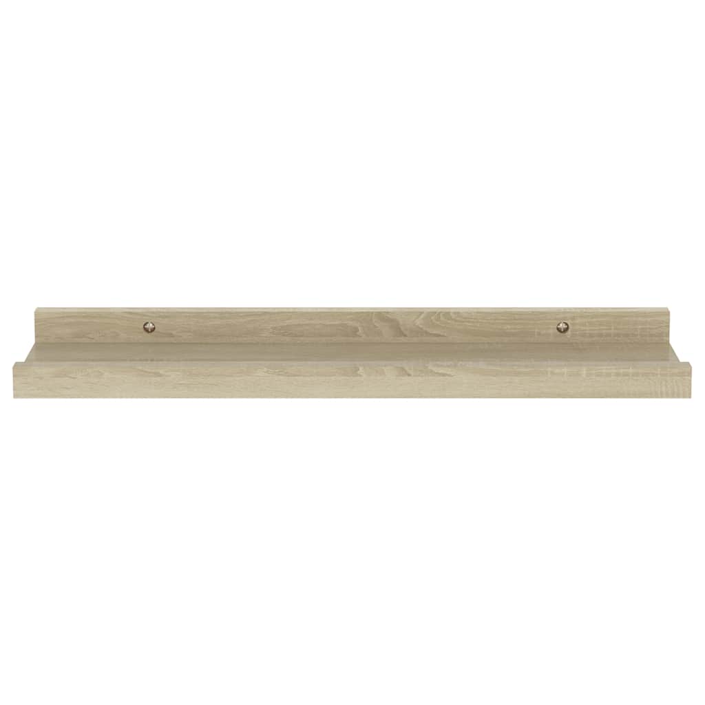 Mensole da Parete 4 pz Rovere Sonoma 40x9x3 cm | homemem39