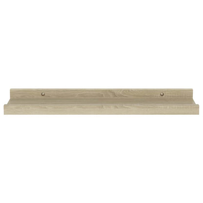 Mensole da Parete 4 pz Rovere Sonoma 40x9x3 cm | homemem39