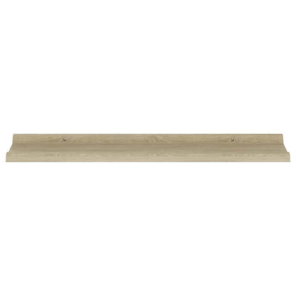 Mensole da Parete 4 pz Rovere Sonoma 80x9x3 cm | homemem39