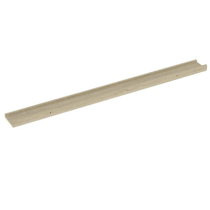 Mensole da Parete 4 pz Rovere Sonoma 100x9x3 cm | homemem39