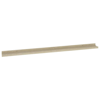 Mensole da Parete 4 pz Rovere Sonoma 115x9x3 cm | homemem39