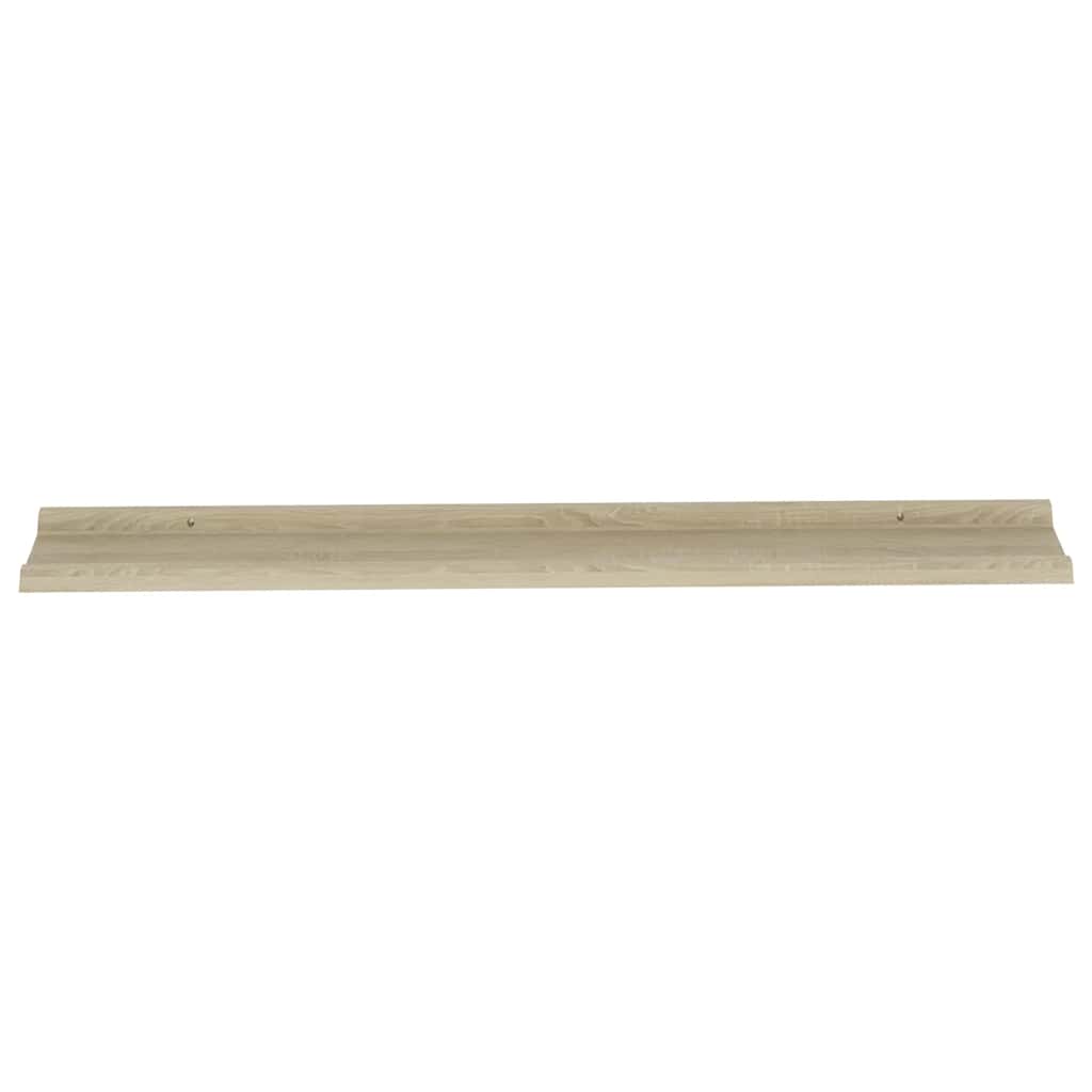 Mensole da Parete 4 pz Rovere Sonoma 115x9x3 cm | homemem39