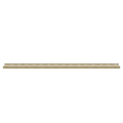 Mensole da Parete 4 pz Bianco e Rovere Sonoma 100x9x3 cm | homemem39