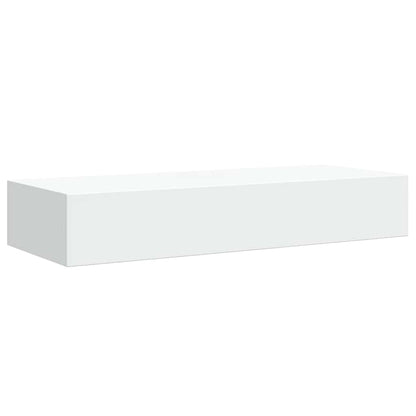 Scaffale con Cassetti da Parete Bianco 60x23,5x10 cm in MDF | homemem39