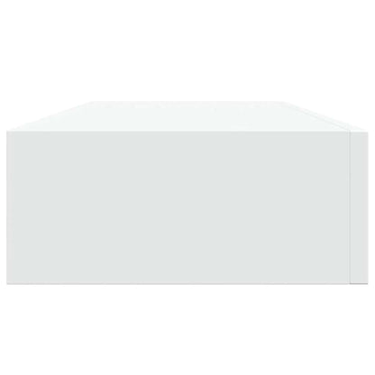 Scaffale con Cassetti da Parete Bianco 60x23,5x10 cm in MDF | homemem39