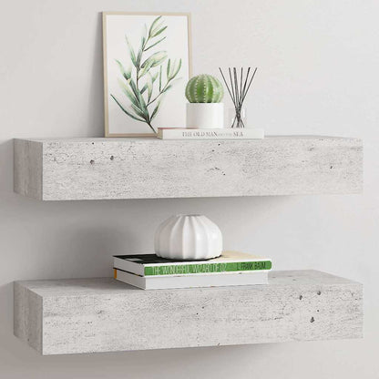 Scaffali con Cassetti 2 pz in MDF