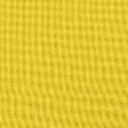 Poltrona Relax con Poggiapiedi Giallo Senape in Tessuto - homemem39