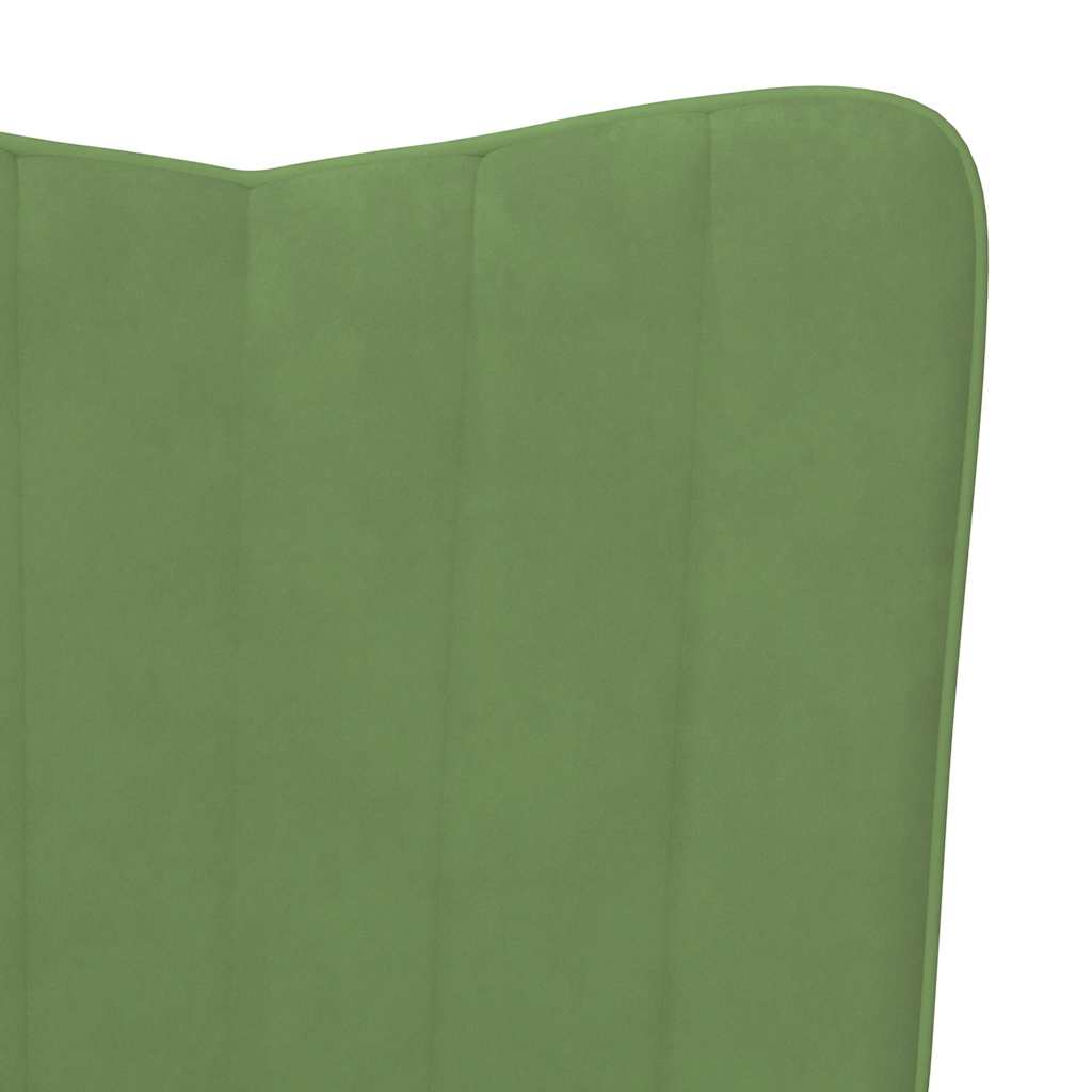 Sedia Relax Verde Chiaro in Velluto | homemem39