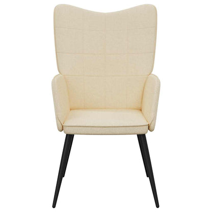 Sedia Relax Crema in Tessuto - homemem39