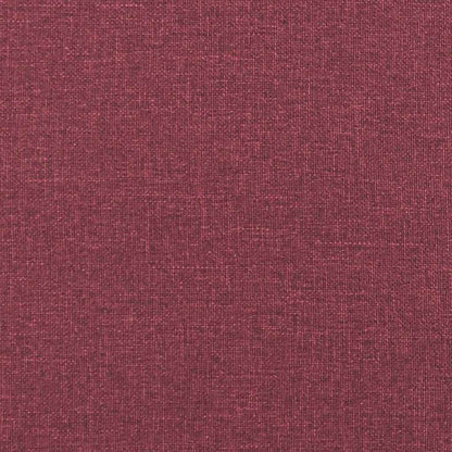 Sedia a Dondolo Rosso Vino in Tessuto