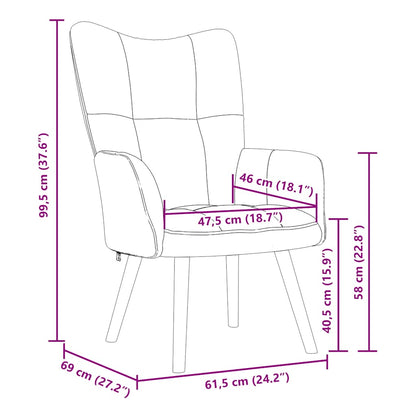 Sedia Relax Rosso Vino in Velluto - homemem39