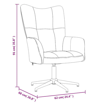 Sedia Relax Rosa in Velluto | homemem39