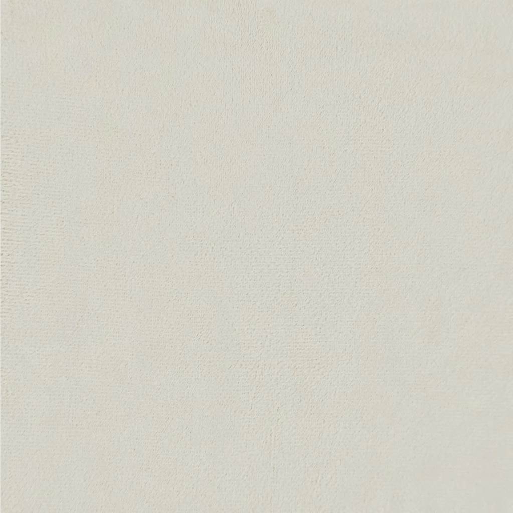 Sedia Relax Bianco Crema Velluto