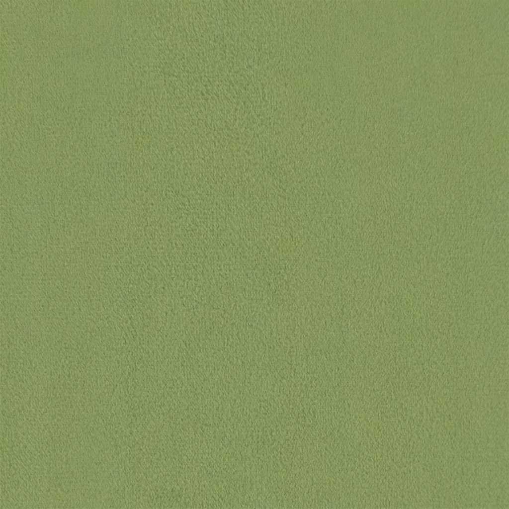 Sedia a Dondolo Verde Chiaro in Velluto