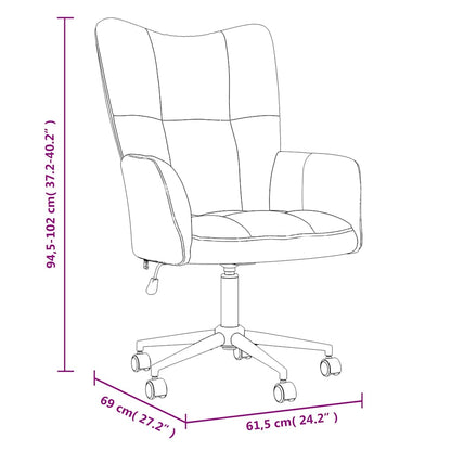 Sedia Relax Bianco Crema Velluto | homemem39