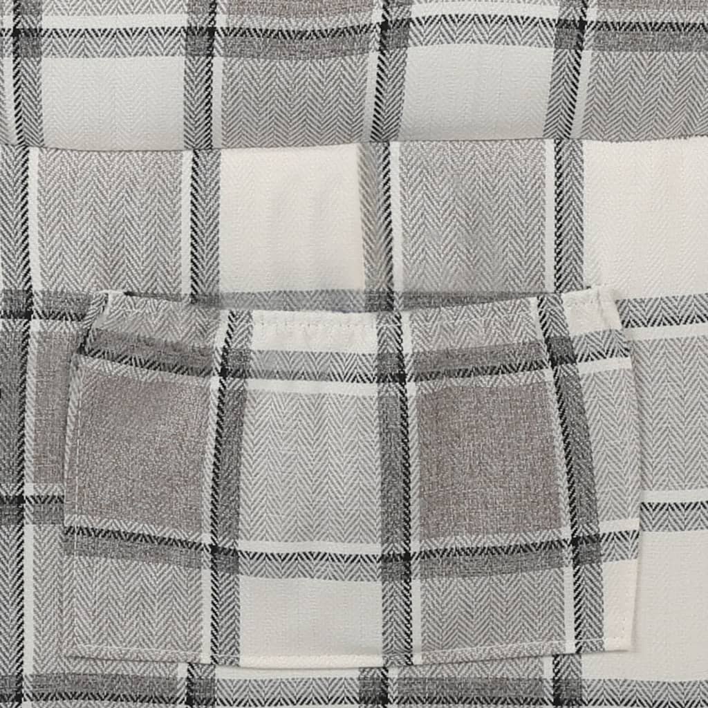 Poltrona Reclinabile Grigia in Tessuto - homemem39