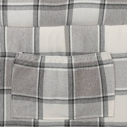 Poltrona Reclinabile Grigia in Tessuto - homemem39