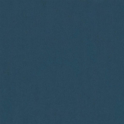 Poggiapiedi con Gambe in Legno Blu in Velluto