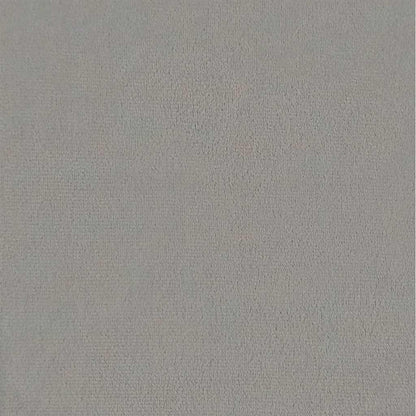 Sgabello con Gambe in Legno Grigio Chiaro Velluto