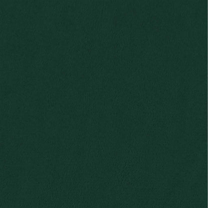 Poggiapiedi con Gambe in Legno Verde Scuro in Velluto