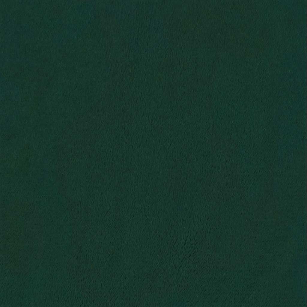 Poggiapiedi con Gambe in Legno Verde Scuro in Velluto