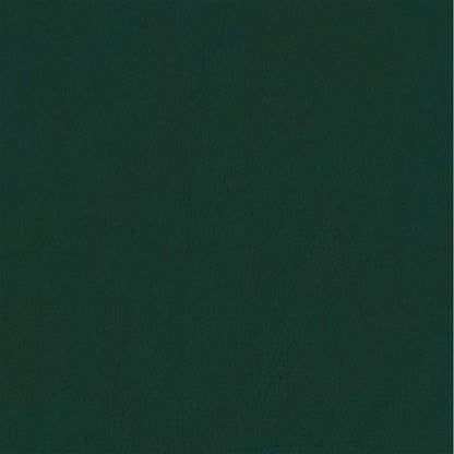 Poggiapiedi con Gambe in Legno Verde Scuro in Velluto