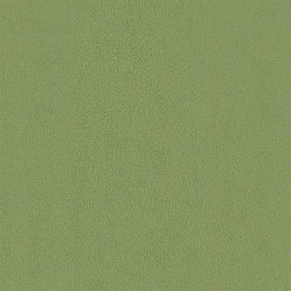 Poggiapiedi con Gambe in Legno Verde Chiaro in Velluto