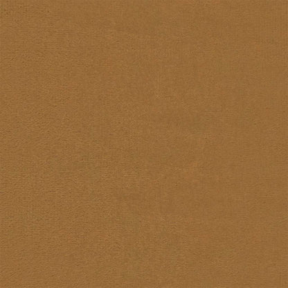 Footstool with Brown Wooden Legs in Velvet