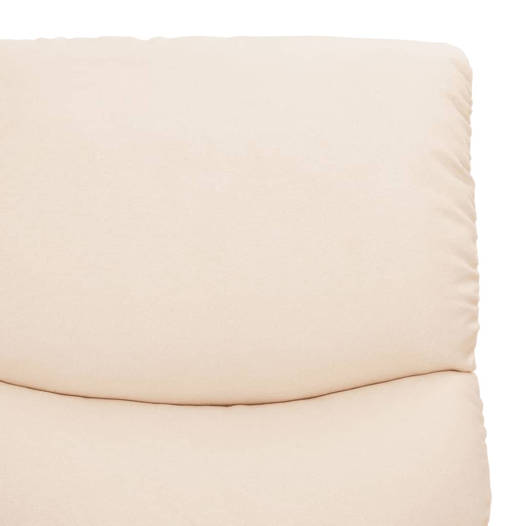 Poltrona Alzapersona Crema in Tessuto