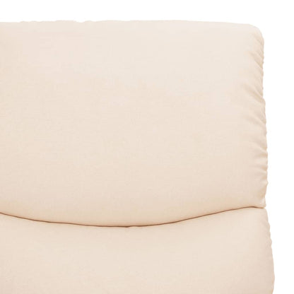 Poltrona Alzapersona Crema in Tessuto