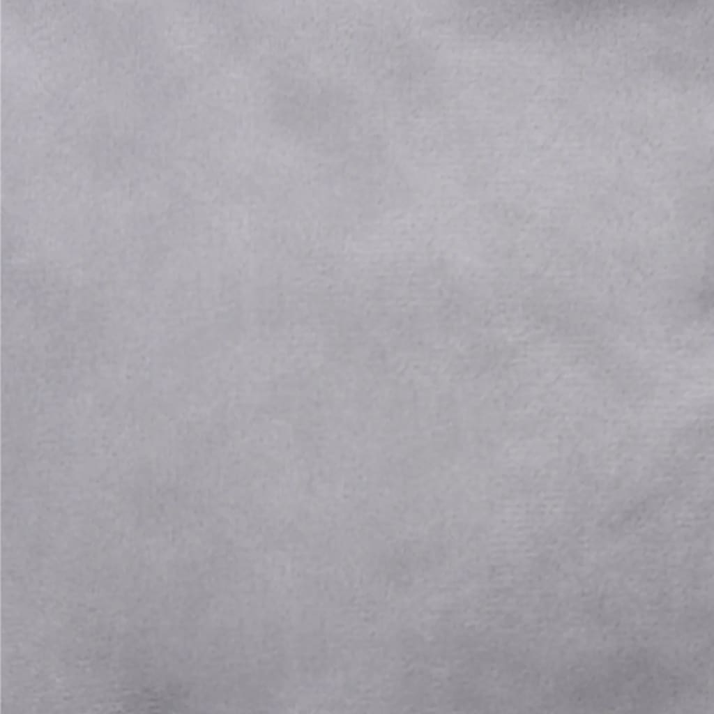 Lettino per Cani Nero e Grigio 99x89x21 cm Peluche e Similpelle - homemem39