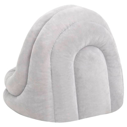Letto per Gatti 40x40x35 cm Grigio e Crema | homemem39