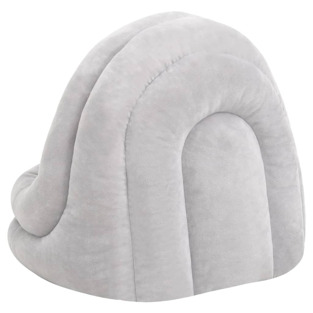 Letto per Gatti 50x50x45 cm Grigio e Crema | homemem39