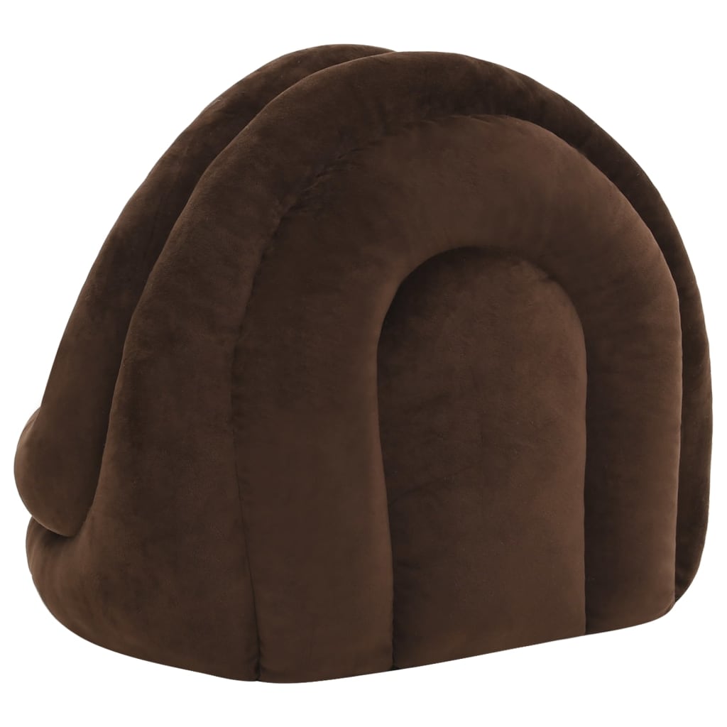 Letto per Gatti 40x40x35 cm Marrone e Crema | homemem39