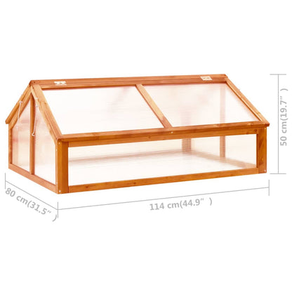 Serra marrone 114x80x50 cm in Legno di Abete | homemem39