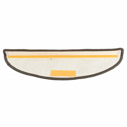 Tappetini per Scale 15 pz Antracite 65x21x4 cm - homemem39