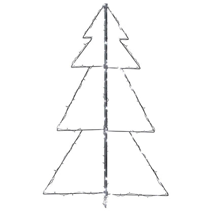 Albero di Natale a Cono 160 LED per Interni Esterni 78x120 cm - homemem39