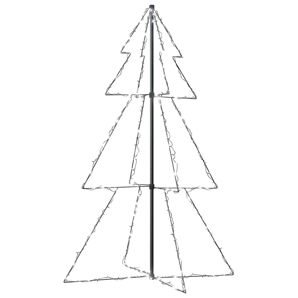 Albero di Natale a Cono 200 LED per Interni Esterni 98x150 cm