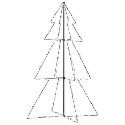 Albero di Natale a Cono 200 LED per Interni Esterni 98x150 cm