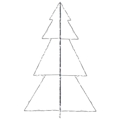 Albero di Natale a Cono 240 LED per Interni Esterni 118x180 cm - homemem39