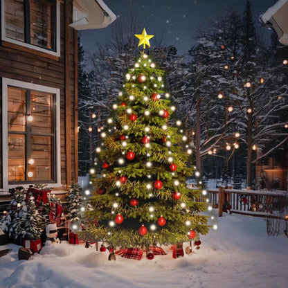 Rete di Luce per Albero di Natale 180 LED Bianco Freddo 180 cm