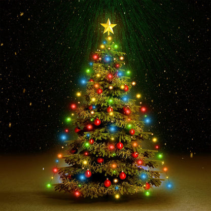 Rete di Luce per Albero di Natale 180 LED Multicolore 180 cm - homemem39
