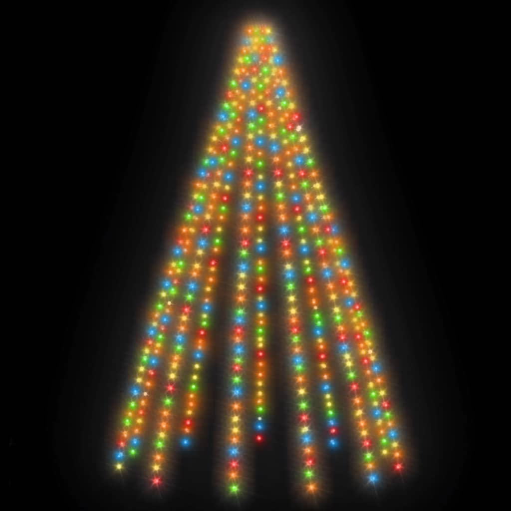 Luci per Albero 500 LED Multicolori 500 cm Interno Esterno - homemem39