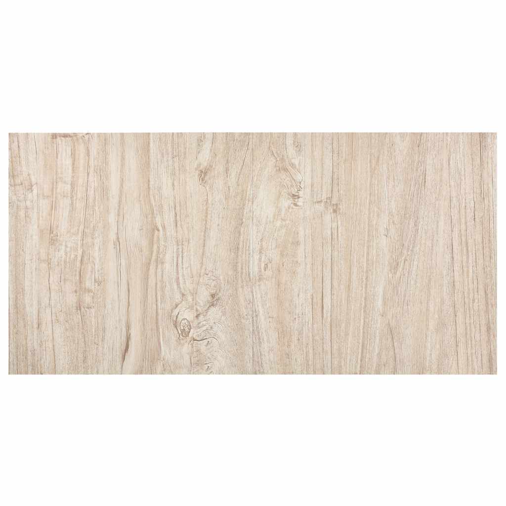 Listoni Pavimenti Adesivi 20 pz in PVC 1,86 m² Marrone Chiaro