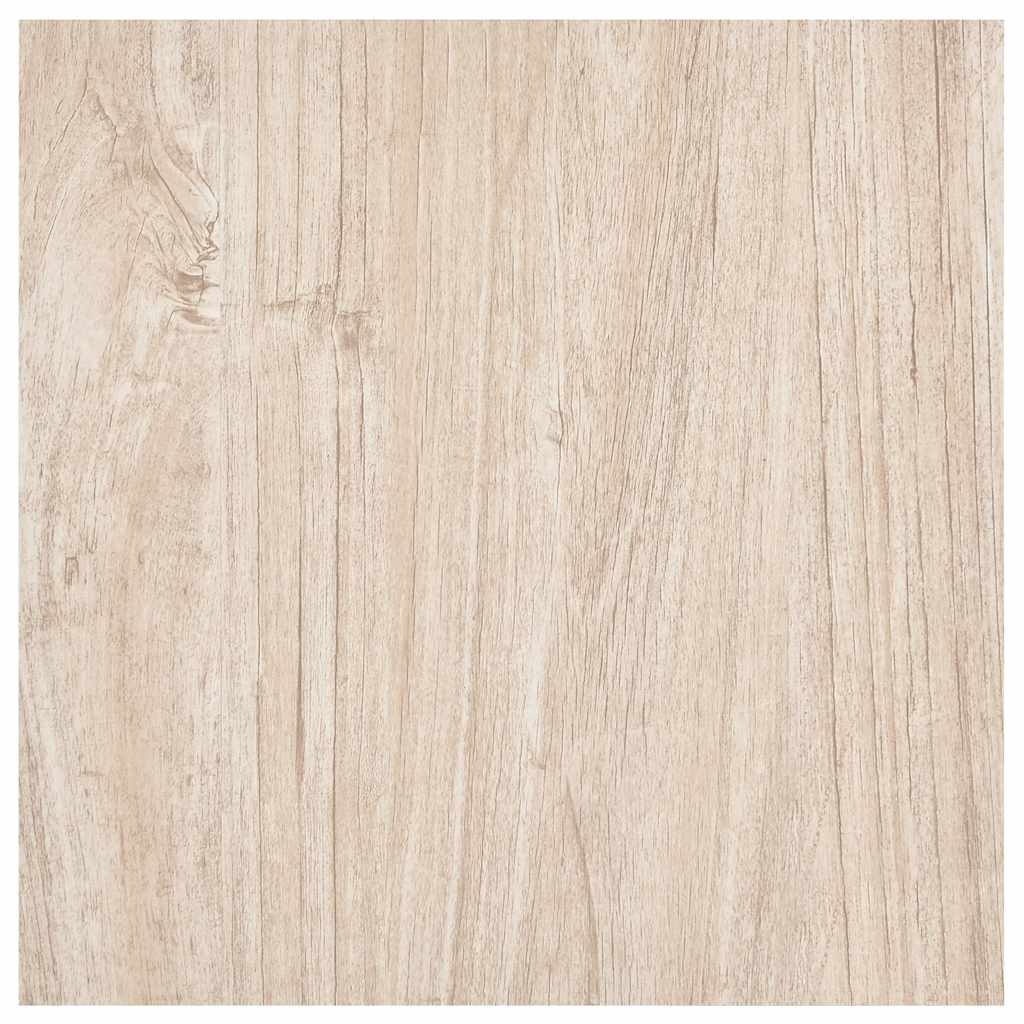 Listoni Pavimenti Adesivi 20 pz in PVC 1,86 m² Marrone Chiaro