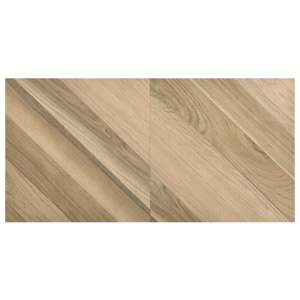 Listoni Pavimenti Adesivi 20 pz in PVC 1,86m² Marroni a Strisce - homemem39