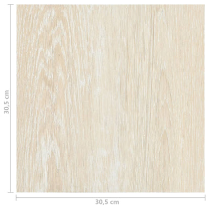 Listoni per Pavimenti Autoadesivi 20 pz in PVC 1,86 m² Beige - homemem39