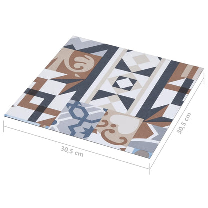 Listoni per Pavimenti Autoadesivi 20 pz in PVC 1,86 m² Mono - homemem39