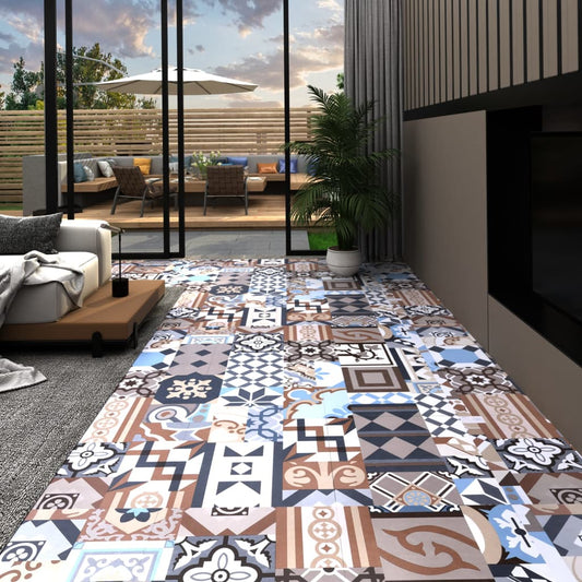 Listoni per Pavimenti Autoadesivi 20 pz in PVC 1,86 m² Mono - homemem39