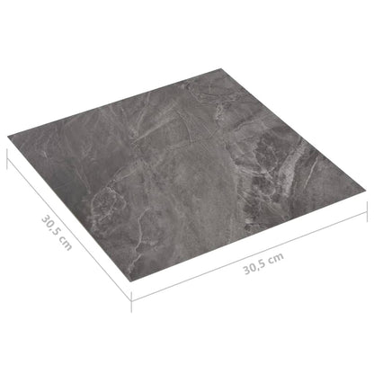Listoni Pavimenti Adesivi 20 pz in PVC 1,86 m² Marmo Nero - homemem39